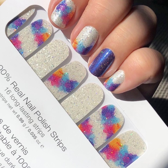 Color Street Makeup Nwt Colorstreet Paint The Town Easy Peel Apply